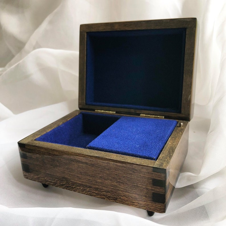 Vintage American MusicJewellery Box Company REUGE Swiss Musical Movement
