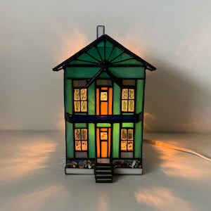 National lamp house レトロ アンティーク ヴィンテージ Retro Vintage Antique Home Art Deco Stained Glass Church