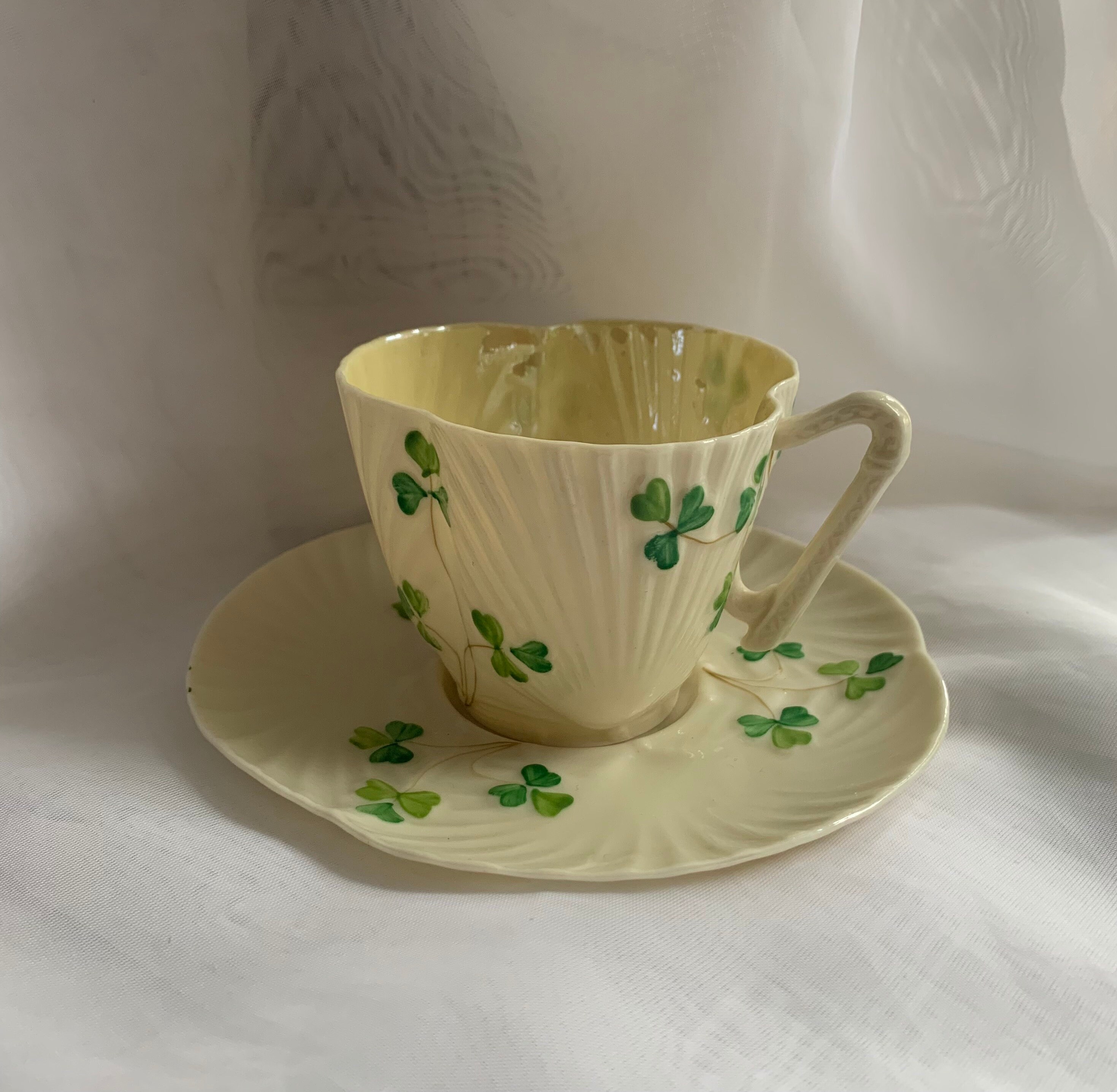 Belleek ベリーク 一点物バスケット インチャンテドアイル 【公式通販】