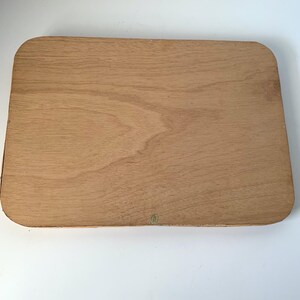 Vintage Bamboo Johnnie Walker Old Scotch Whisky Mirror Bar Tray image 9