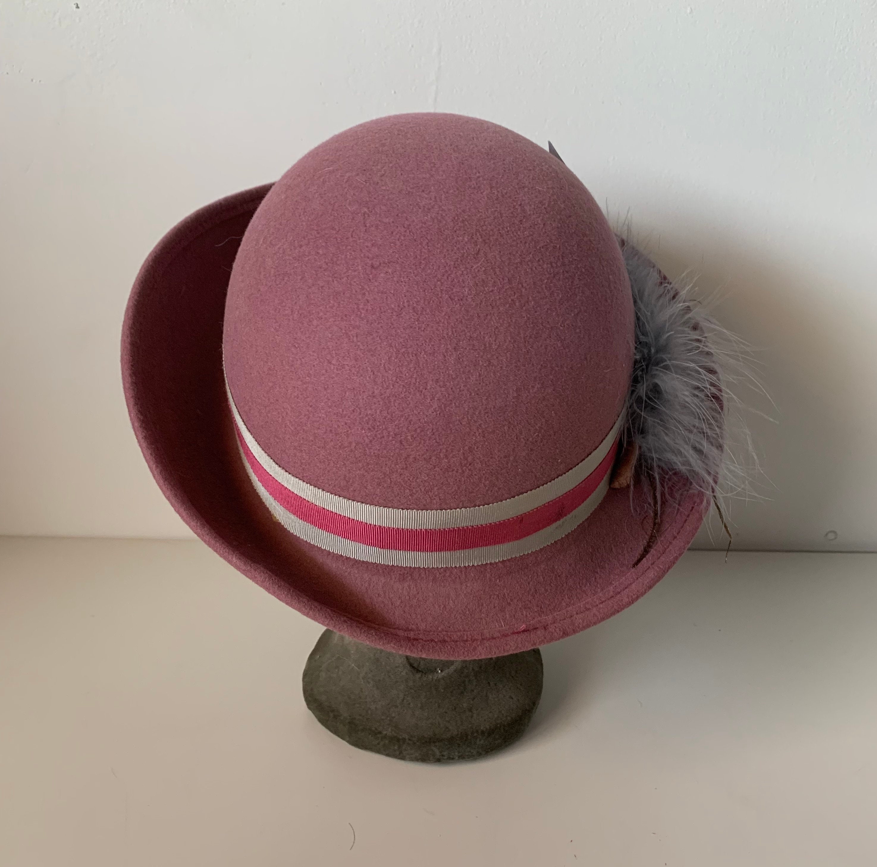 Vintage Geo. W. Bollman & Co. Inc. Doeskin Felt 100% Wool  display picture 2