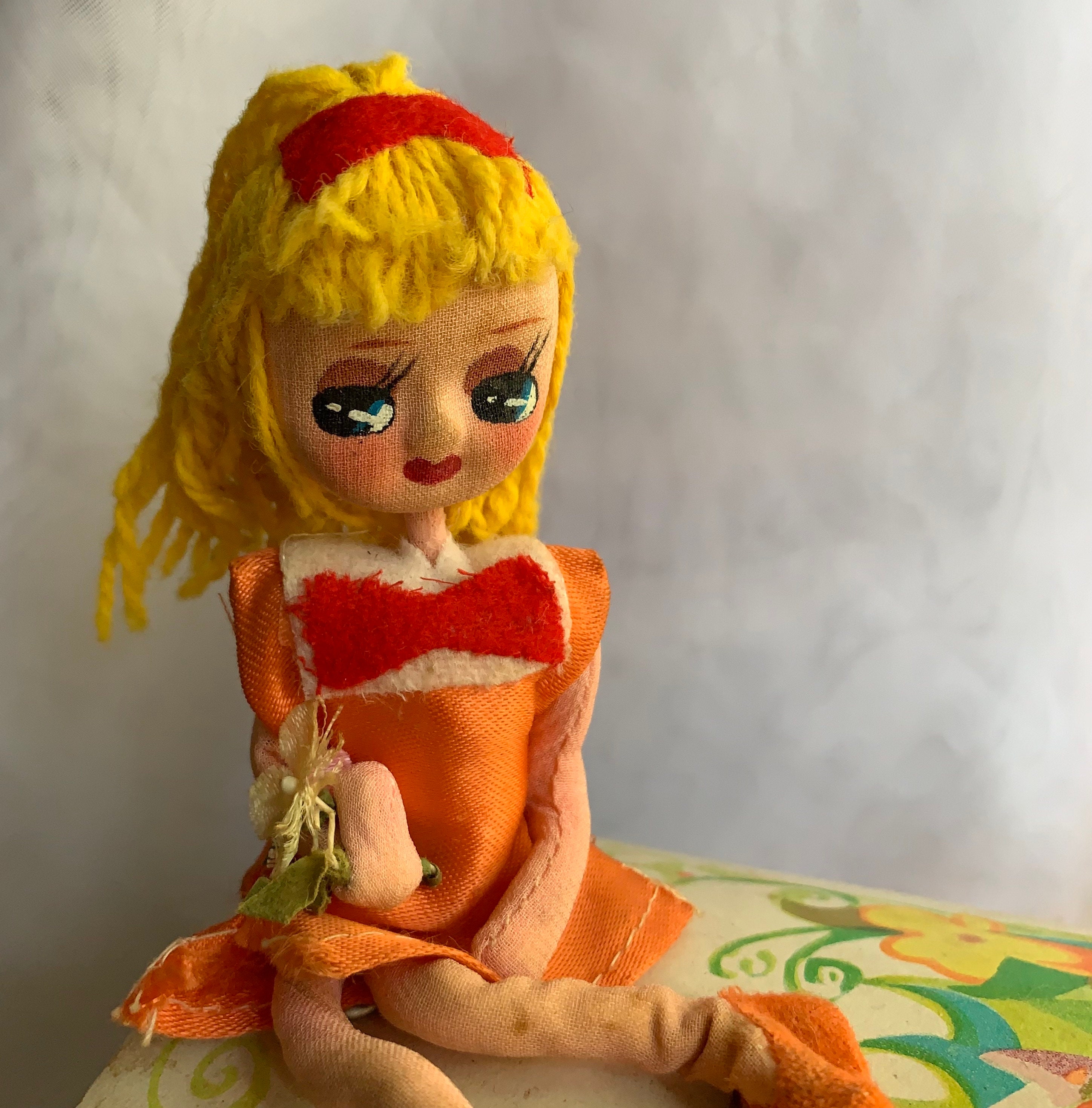 Vintage Jaymar Floral Music Dancing Ballerina Box/jewelry