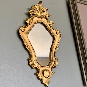 Vintage Wood Framed Glitter/sparkle Budweiser King of Beers Mirror