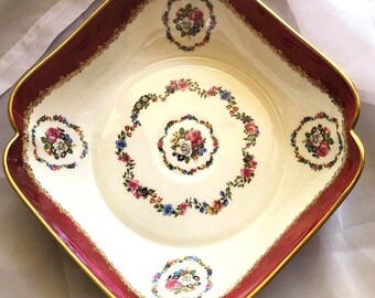 Vintage Paris France Porcelain Pillivuyt Centrepiece Bowl