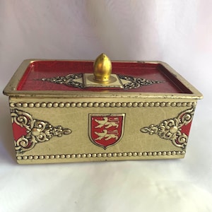 Vintage Small Rectangular Shaped Blue Bird Confectionery/Harry Vincent Tin