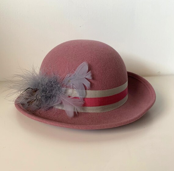 Vintage Geo. W. Bollman & Co. Inc. Doeskin Felt 100% Wool  display picture 1