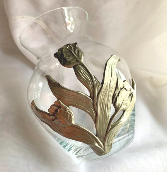 SEAGULL PEWTER 花瓶 花瓶・フラワースタンド