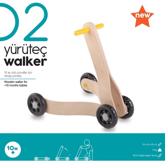 wooden walker