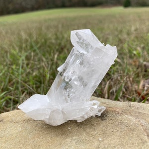 MANIFESTATION CRYSTAL CLUSTER | Clear Quartz Crystals | Master Healer | Healing Stone | Crystals of Arkansas | Spiritual Meditation Tool