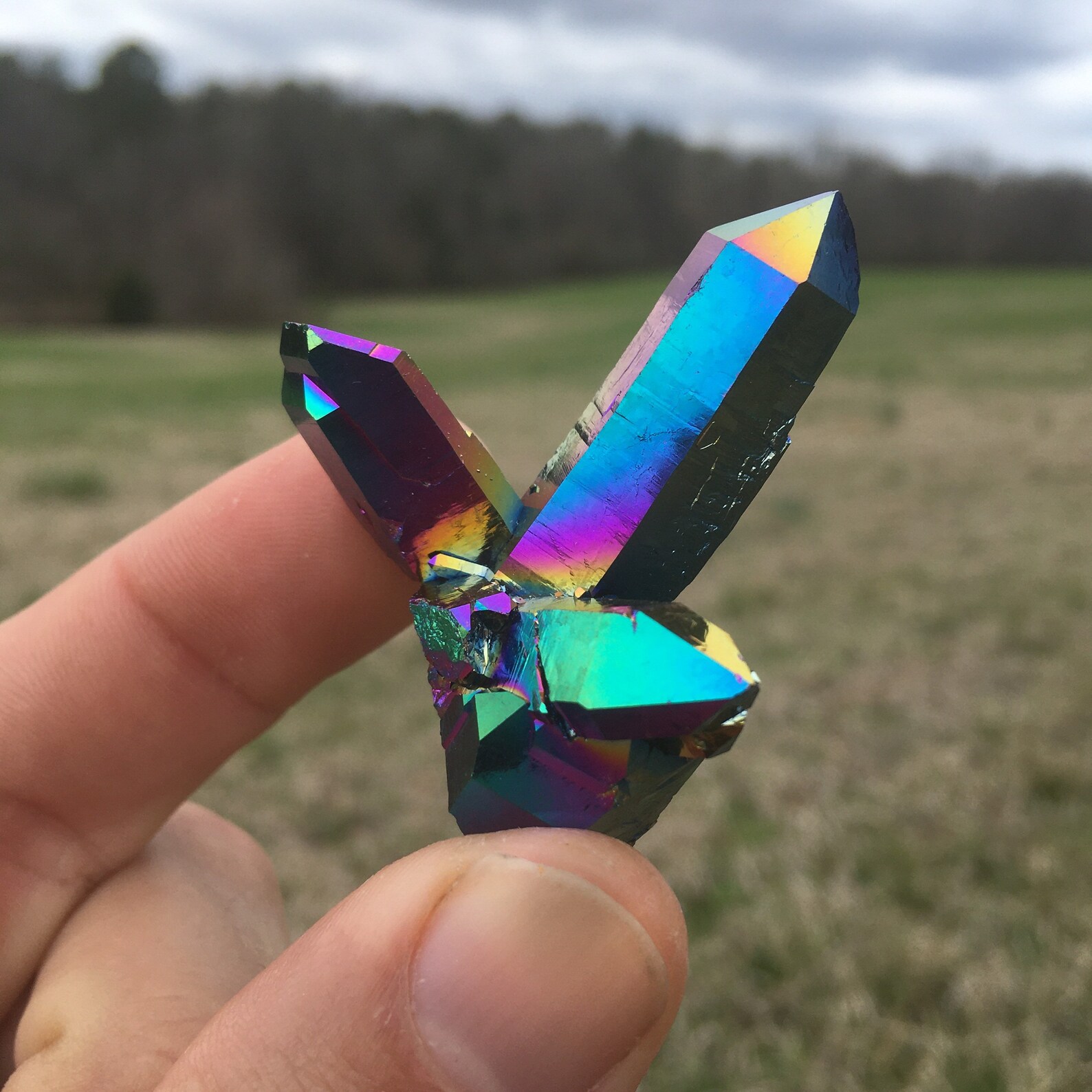 starburst-rainbow-aura-quartz-crystal-cluster-healing-etsy