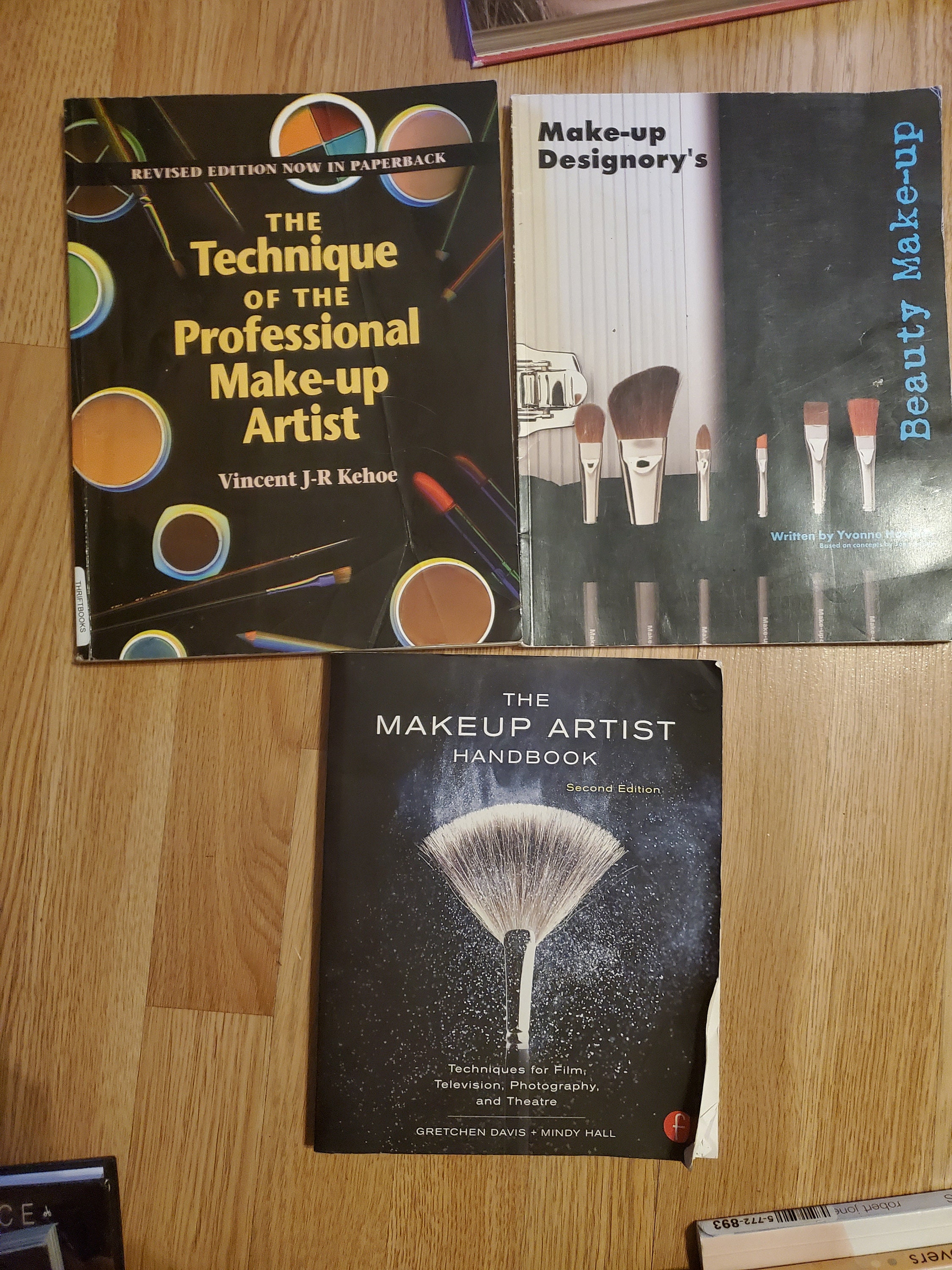 11 used makeup artist book lot new and vintage make up art Etsy