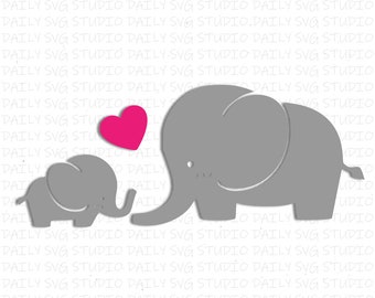 Download Elephant template | Etsy