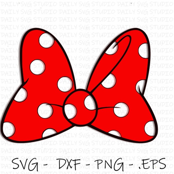 Download Minnie Mouse Bow Svg Minnie Mouse SVG Bow SVG Cute Svg | Etsy