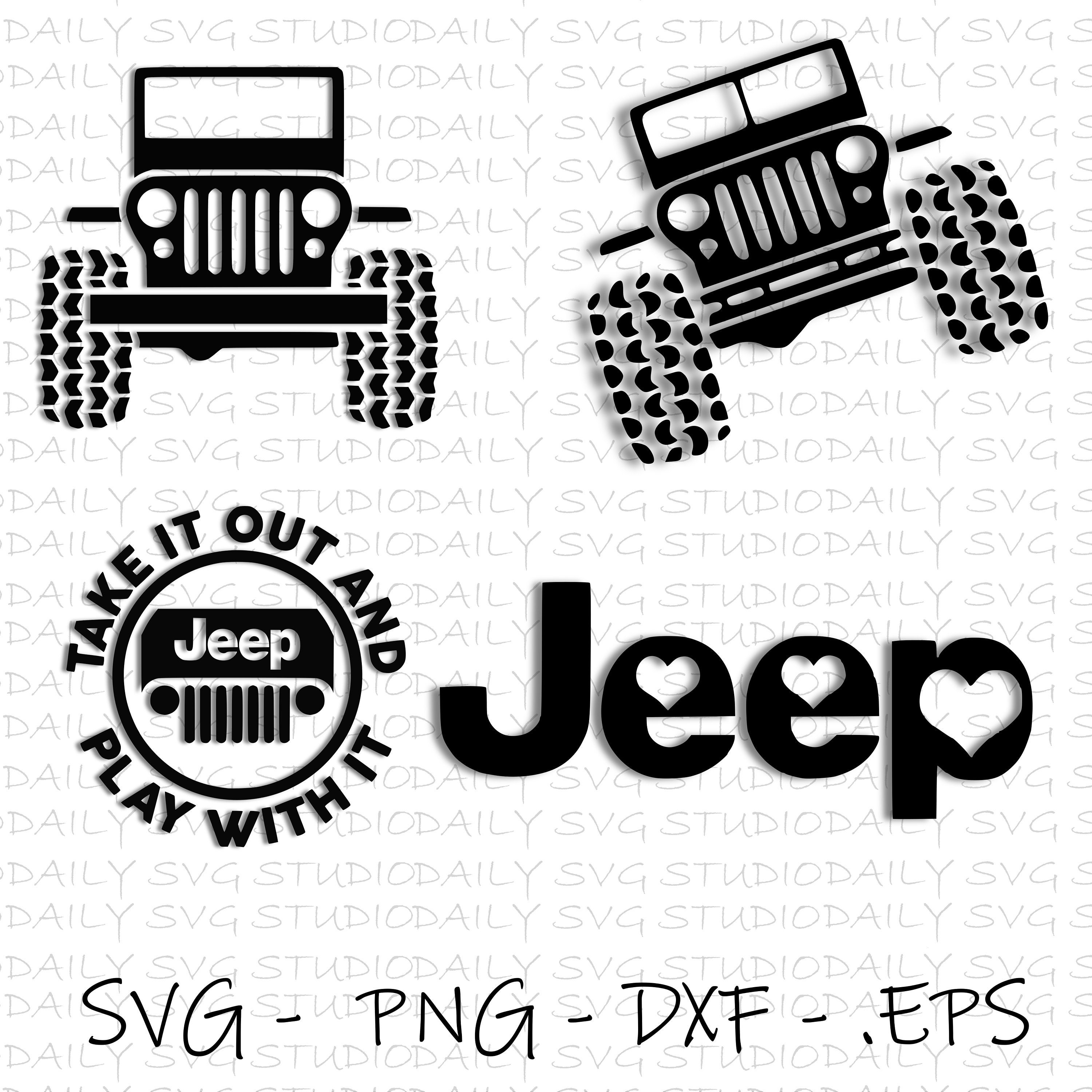 Download Jeep Bundle SVG Jeep SVG Jeep Love SVG Digital Cut File | Etsy