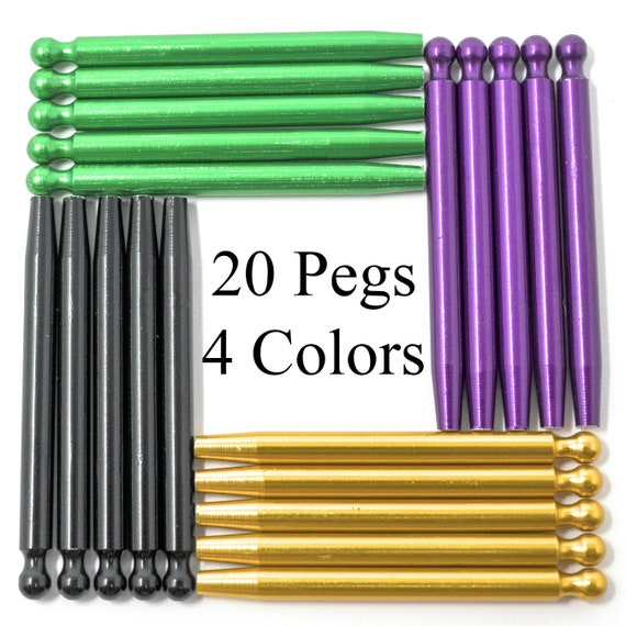 Aluminum Cribbage Board Pegs Set of 20 Cribbage Pegs Fit Etsy Canada