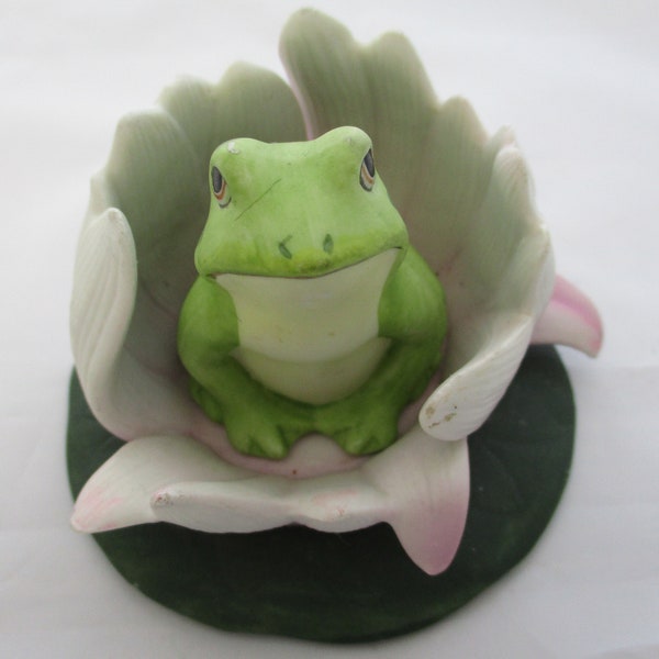 Vintage Woodland Surprises, FROG figurine