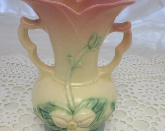 Hull Art Pottery Vintage Wildflower Vase - Mid Century Ceramic  Collectible