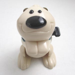 1998 Happy Meal Toy Little Brother, Wind-Up Flipping Dog, Disney Mulan Movie