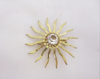 Vintage Sarah Coventry, Sun Burst Brooch