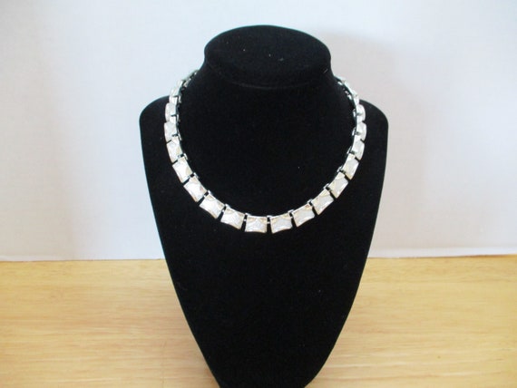 Vintage CORO, Silver tone Necklace - image 1