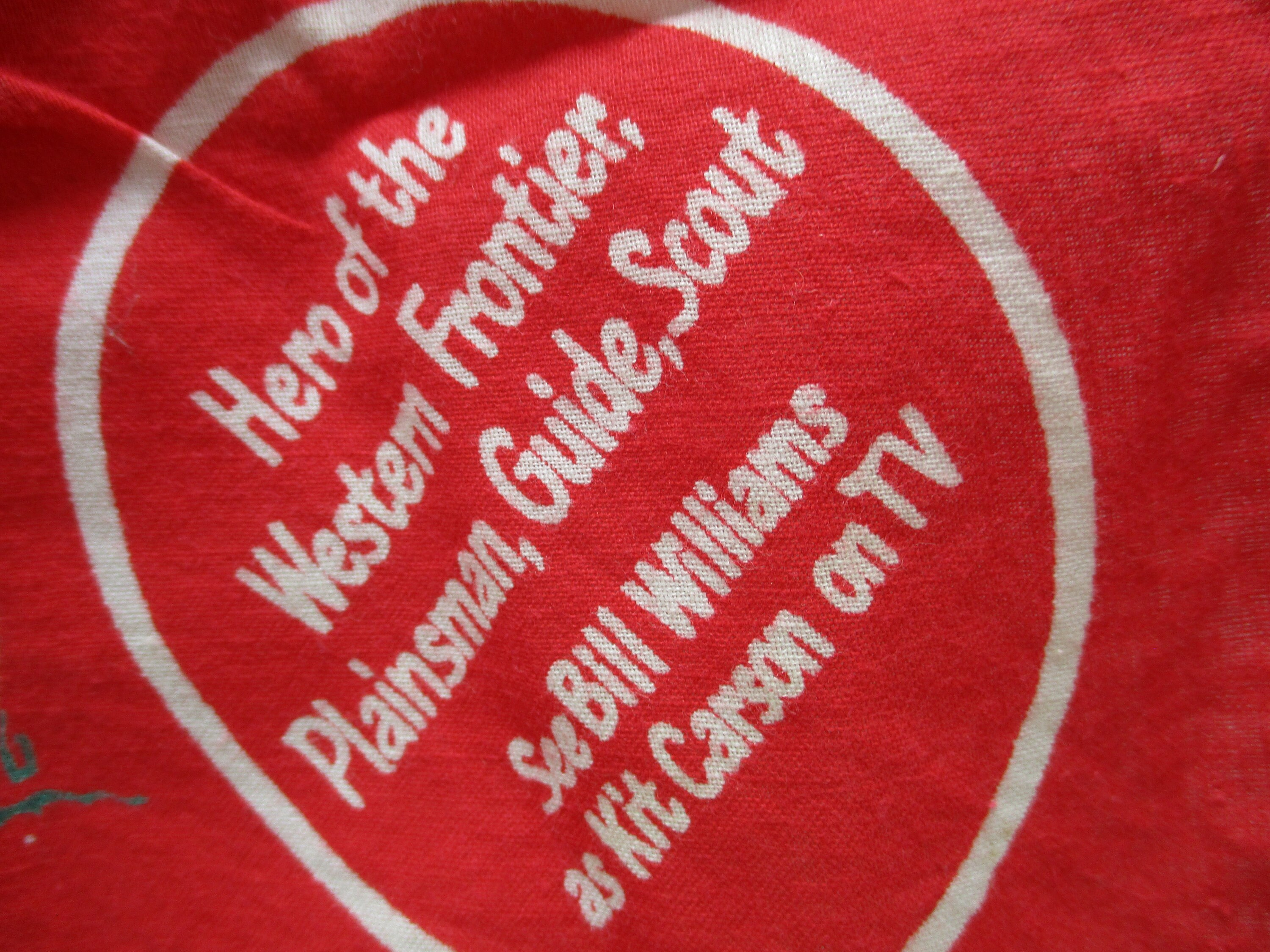 Vintage Kit Carson Coca-cola Bandana - Western TV Collectible - Etsy