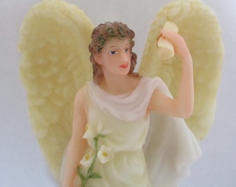 Vintage Seraphim Classics Angel Gabriel Figurine: Collectible Home Decor