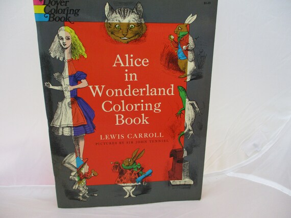 1:12 SCALE MINIATURE BOOK ALICE IN WONDERLAND COMPLETE CARROLL TENNIEL