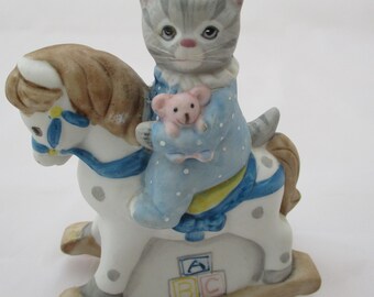 Vintage KITTY CUCUMBER figurine