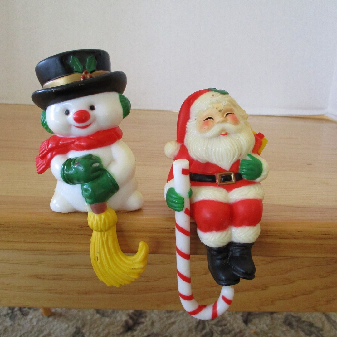 Vintage Christmas Stocking Holders Etsy