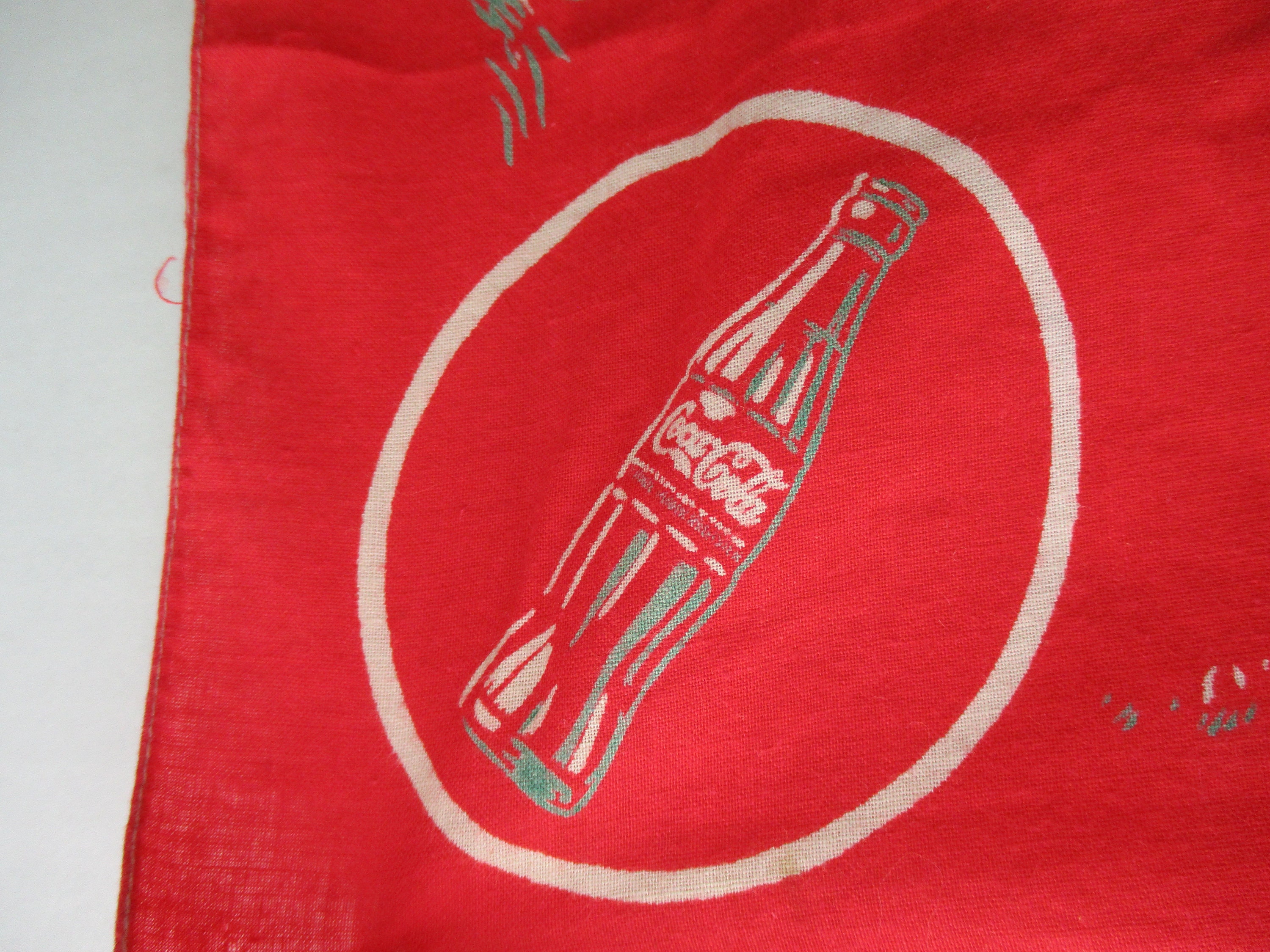 50s ビンテージ コカコーラ CocaCola Kit Carson バンダナ Vintage Kit Carson Coca-cola Bandana - Western TV Collectible - Etsy