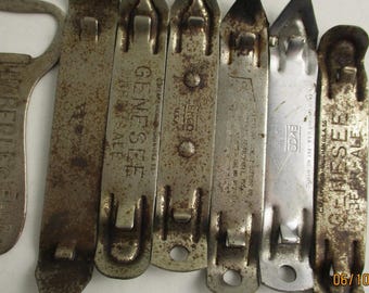 Vintage Metal Can & Bottle Opener: Retro Bar Accessory