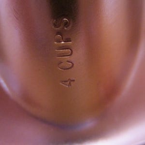 Vintage Copper Jello Mold: Retro Kitchen Decor (4-Cup) imagen 8