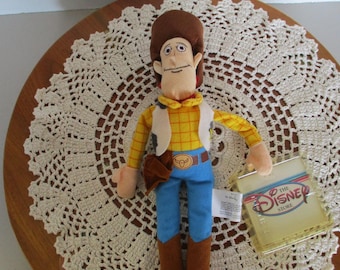 Vintage Woody Disney Plush Toy - Collectible Soft Stuffed Doll, Classic Pixar