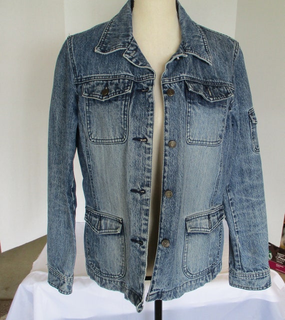 Vintage crazy horse denim Gem