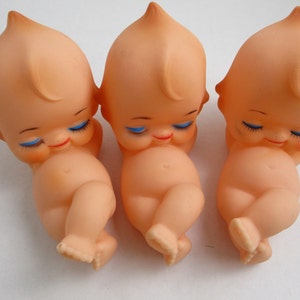 Vintage Sleeping Kewpie Doll: Hong Kong Collectible