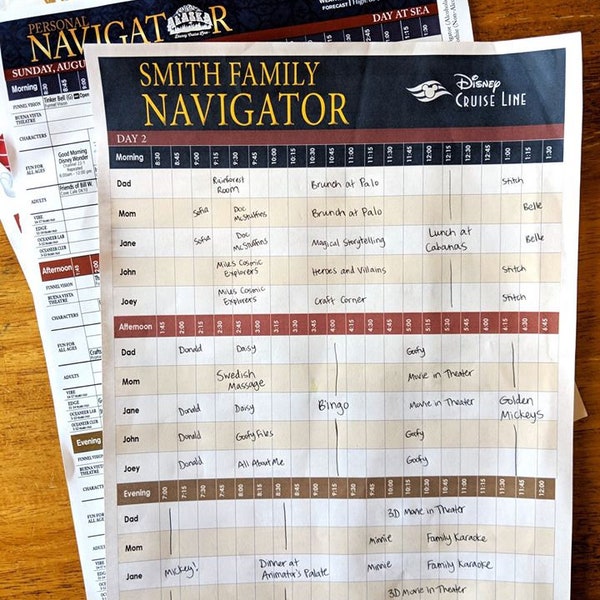Custom Family Navigator - Disney Cruise Line - Fish Extender Gift