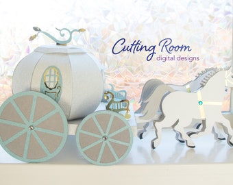 Download 3d Svg Carriage Etsy