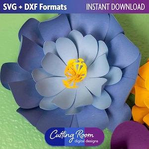 Bloemenkamer en feestdecoratie grote muur - digitale download SVG en DXF