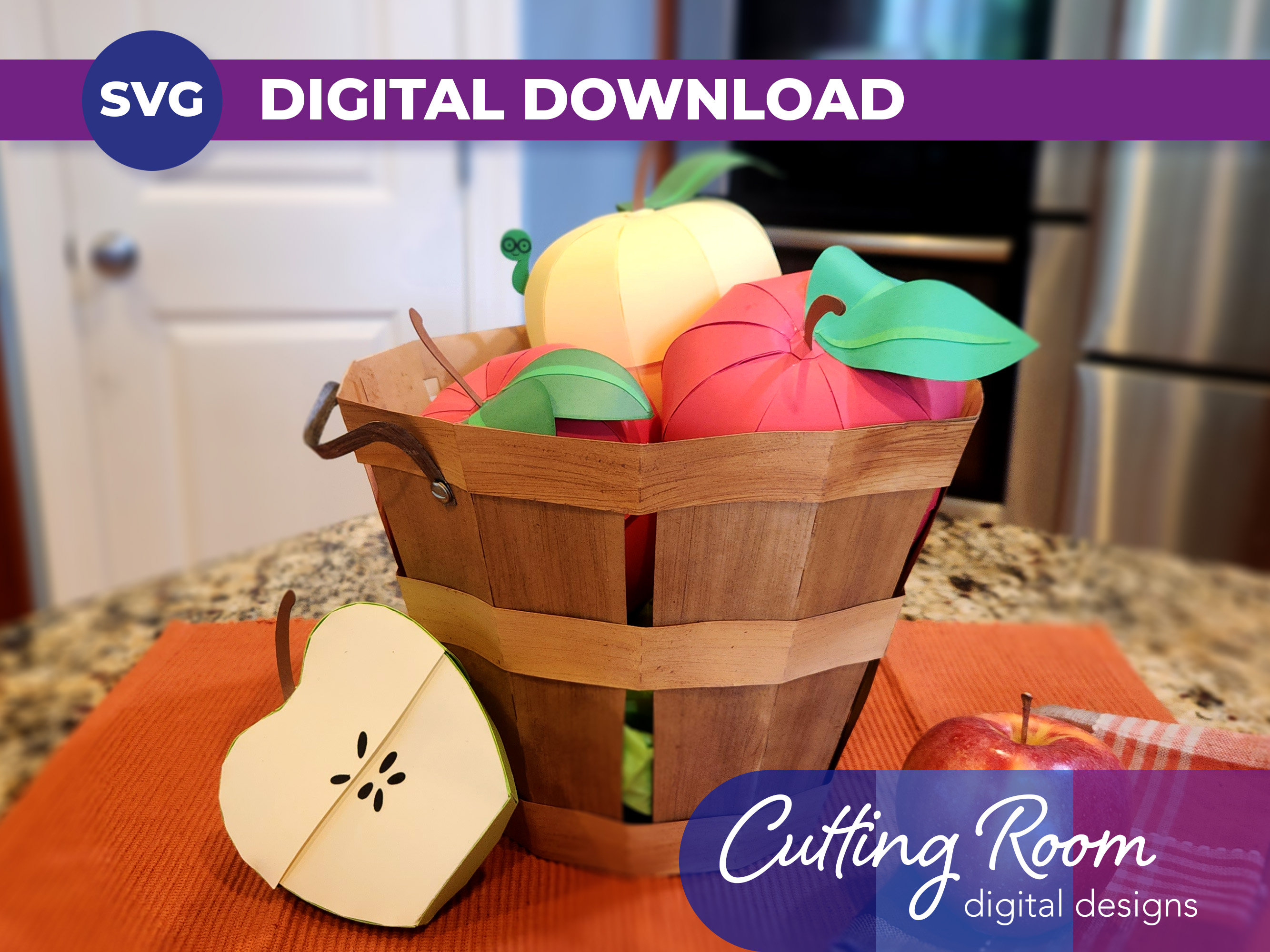 Apple Basket Template Apple Basket Template