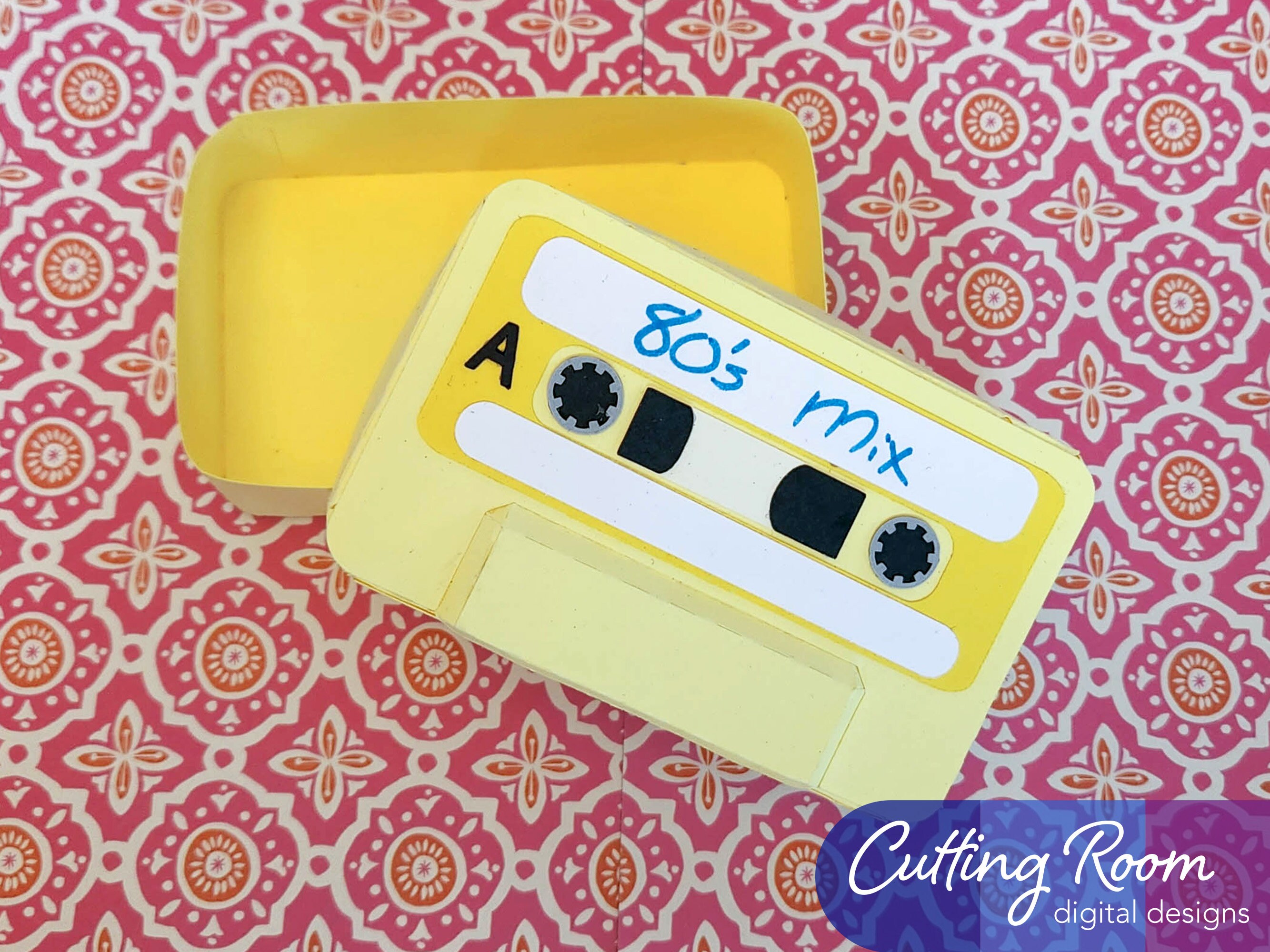 Cassette Tape Gift Box Digital Download Etsy