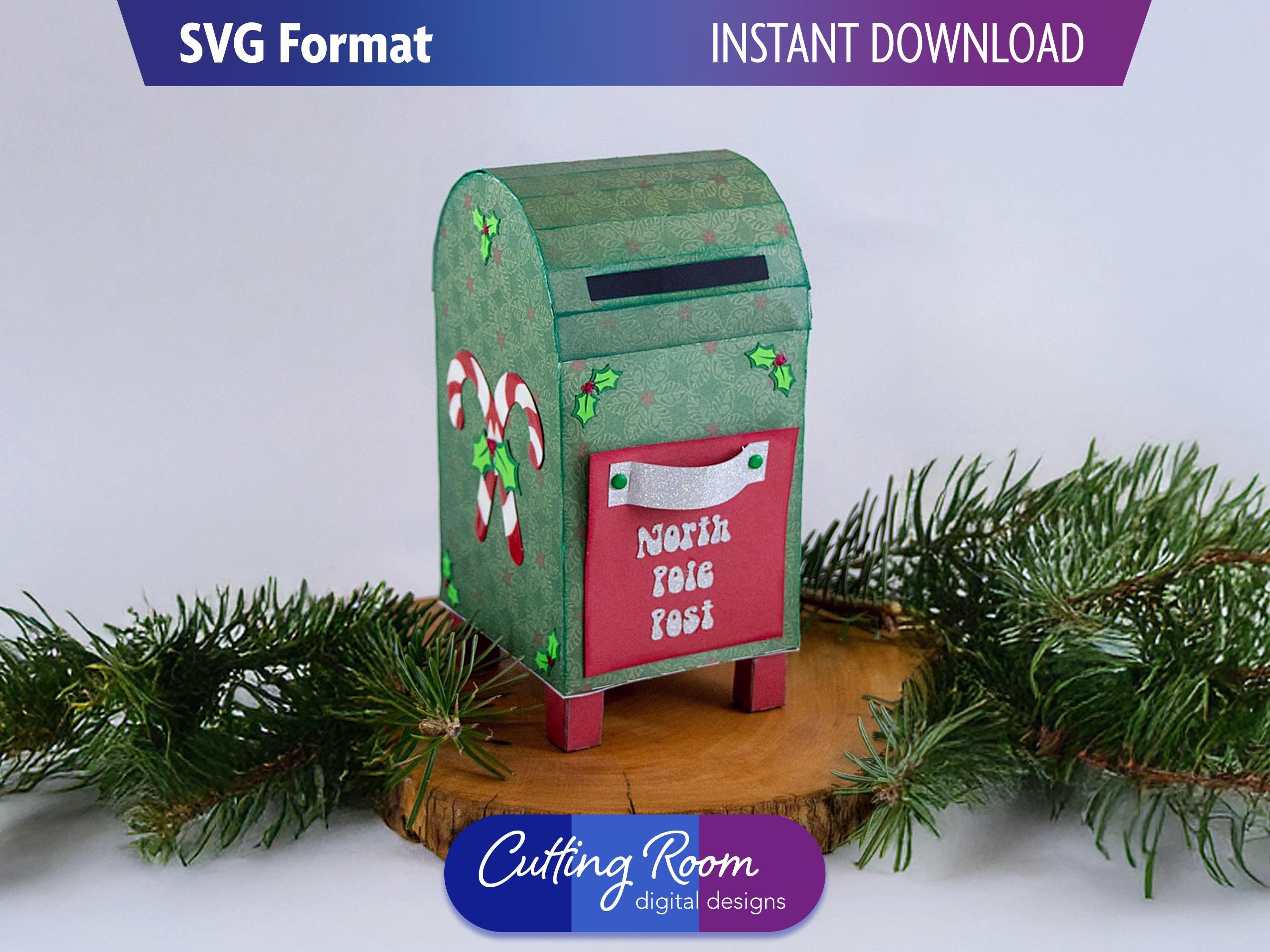 thumbnail image 2 of Tinplate Mailbox Toy - White Decorative Storage Box For Gifts, Letters & Small Items 2 of 12