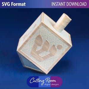 Dreidel Gift Box - Digital Download SVG
