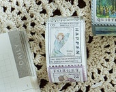 Stamp washi tape with paintings. masking tape. Paintings washi tape