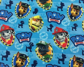 paw patrol jersey fabric