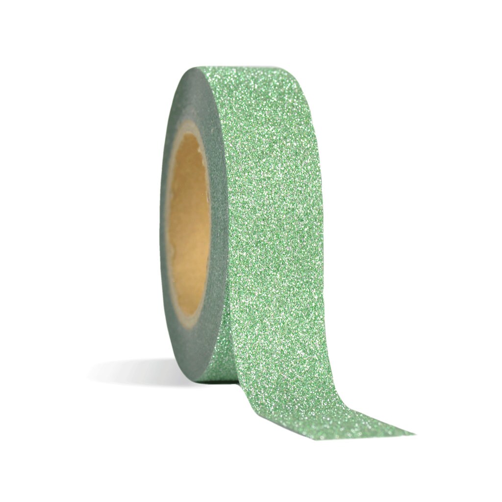 glitter washi tape. Groene washi tape, masking tape