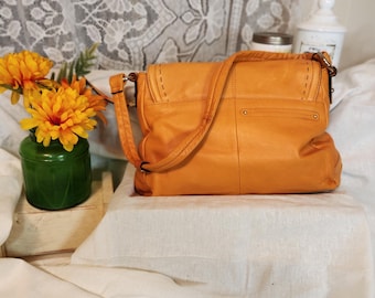 B Markowsky leather shoulder bag.