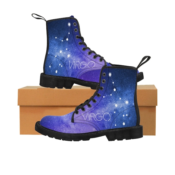 Martin bottes vierge du zodiaque hommes chaussure astrologie, Horoscope, galaxie, Constellation, espace, astronomie, botte de Combat Vegan, terre signe Martin bottes vierge du zodiaque hommes chaussure astrologie, Horoscope, galaxie, Constellation, espace, astronomie, botte de Combat Vegan, terre signe 17cef1