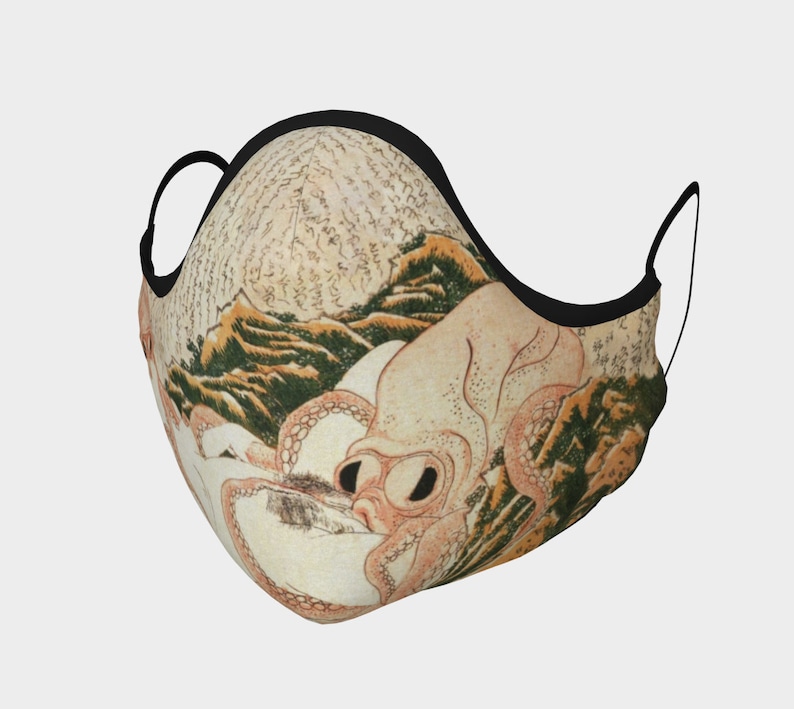 The Dream of the Fisherman's Wife by Katsushika Hokusai | Etsy