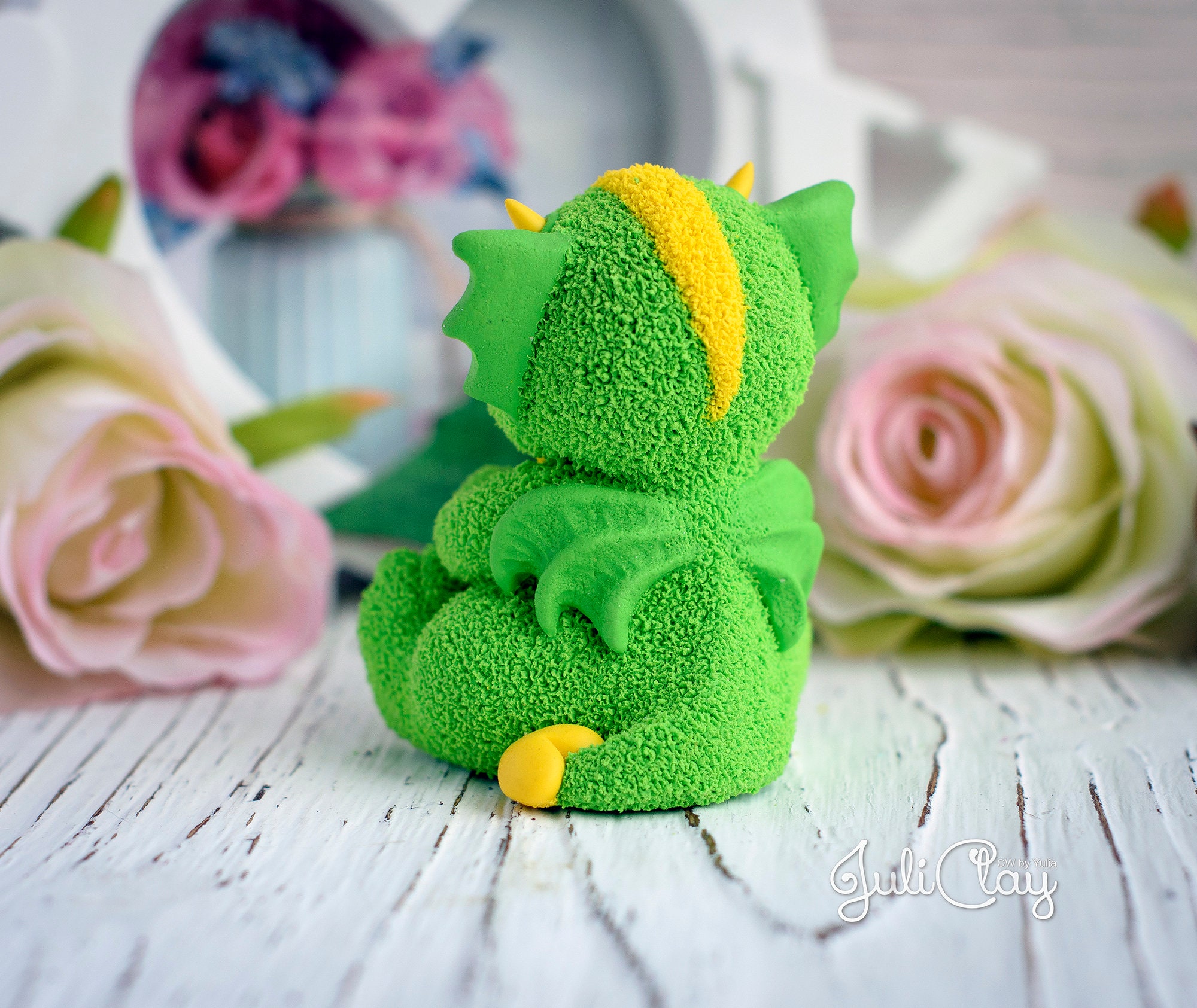 3D silicone mold little dragon for soap candle gypsum Etsy