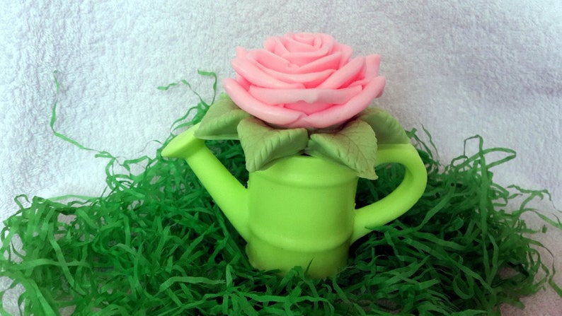 3D silicone mold a watering can silicone mold for soap gypsum chocolate candles
